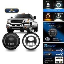 OKSIWA LED Fog Lights 2007-2013 GMC Sierra 1500,2007-2014 Sierra 2500 3500HD