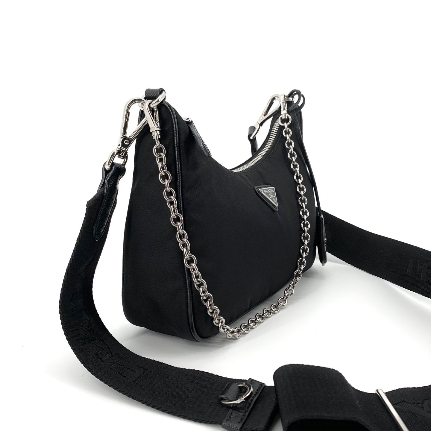 Prada Tesuto Re-edition Multi Hobo Bag 1BH204 152164134 thumbnail 6
