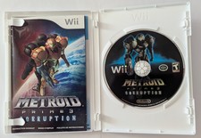 Metroid Prime 3 Corruption Nintendo Wii VGC