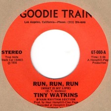 Tiny Watkins Run Run Run Goodie Train Soul Northern Motown