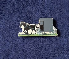 Horse Paper Weight Wood Made In The USA Horse And Amish Bogie