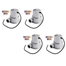 12V/24V Wasserdurchflussturbine Kleiner Wasserkraftgenerator DC18V/36V 36W/50W