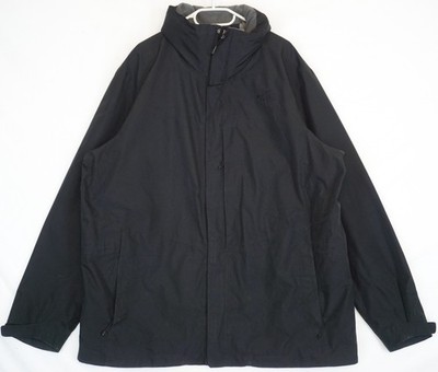 The North Face Regen Shell Jacke schwarz Gore Tex Full Zip Kapuze Herren 2XL