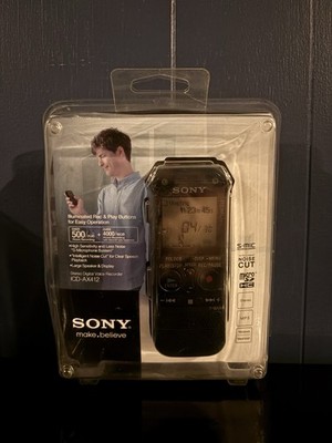 Sony ICD-AX412 Digital Multi Track S-Mic Noise Cut MicroSD Voice Recorder NEW