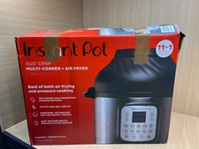 Instant Pot - 8 Quart Duo Crisp 11-in-1 Electric Pressure Cooker USED