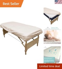 Eco-Friendly Waterproof Massage Table Cover - Hypo-Allergenic  Machine Washable