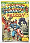 Captain America #171 1974 Vintage Marvel Comic Falcon Black Panther No Stamp