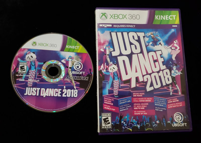 Just Dance 2018 Kinect (Xbox 360) Game Clean in Original Box No Manual, TESTED!