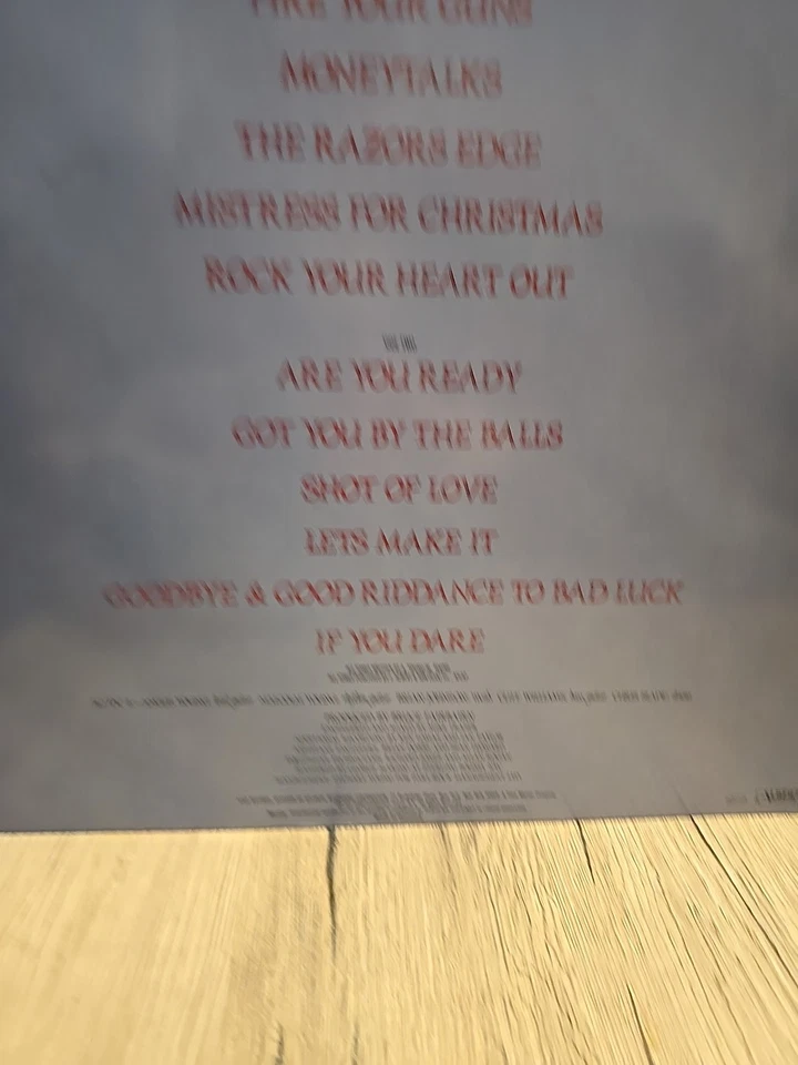 AC/DC – The Razors Edge, ATCO Records, Vinyl / Schallplatte  - Bild 4 von 4