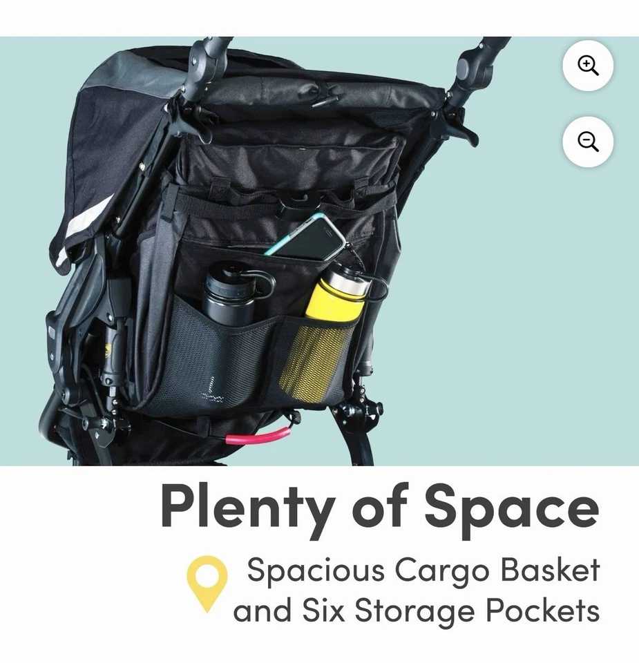 BOB Gear Revolution Flex 3.0 Jogging Stroller, Graphite Black - Image 4 of 4