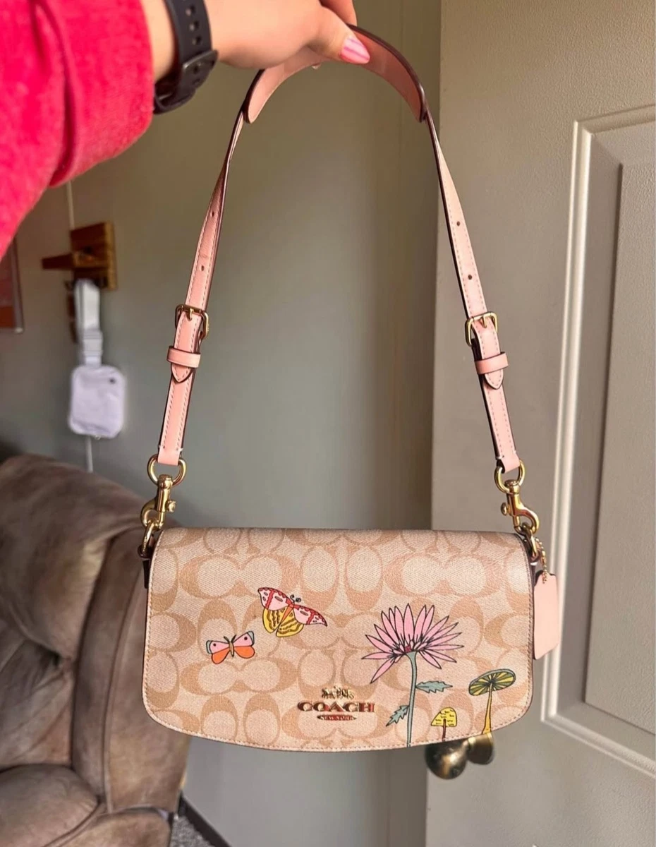 COACH ピンク ボディバッグ 星柄ストラップ Coach ピンク ショルダーバッグ バッグ & ハンドバッグ 女性用 | eBay