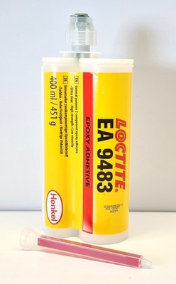 Loctite EA 9483 zweikomponenten Epoxid-Klebstoff Epoxidharzkleber 400ml 03/2027