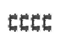 TRW Zubehörsatz Scheibenbremsbelag PFK312 für NISSAN SUNNY 3 N14 B13 Liftback