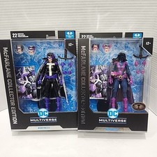 McFarlane DC Multiverse Huntress Reg Collector Edition And Chase Platinum Figure