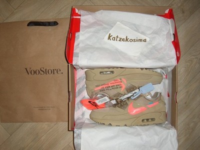 New OW ABLOH NIKE AIR MAX 90 ''Desert Ore'' 46 US 12 jordan ts sw force 97 1 3 4 5