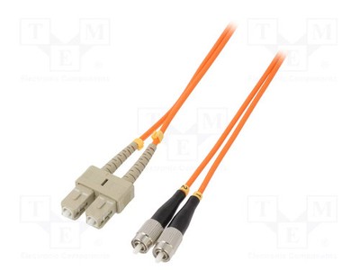 orange OM2 LWL-Patchkabel FC/UPC,SC/UPC ØLeitg: 3mm LSZH