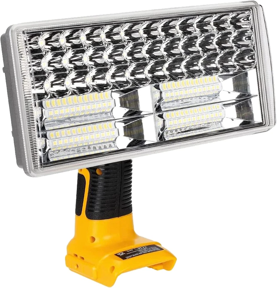 Taschenlampe für Dewalt 18v Akku 40w 4200LM Tragbares Licht w/3 Modi Beleuchtung - Bild 2 von 4