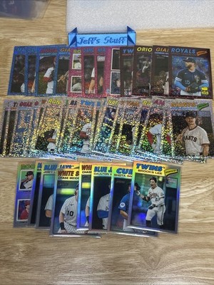 2026 Topps Heritage ''Sparkle and Refractor Inserts'' Pick Your Card