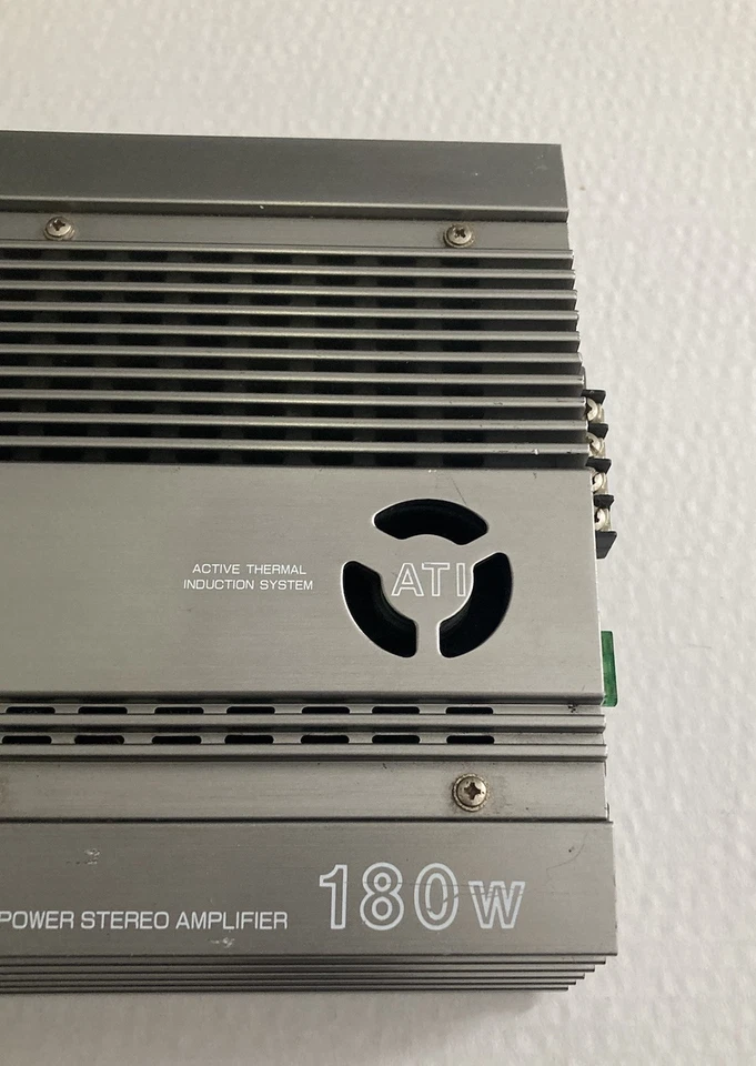 AMPLIFICADOR COCHE ESTÉREO 2 VÍAS SHERWOOD XA-1180 SERIE BP AUDIO 180W Foto 4 de 4