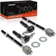 A-Premium Set of 4, Front Inner Outer Tie Rod End Kit, Compatible with Dodge ...