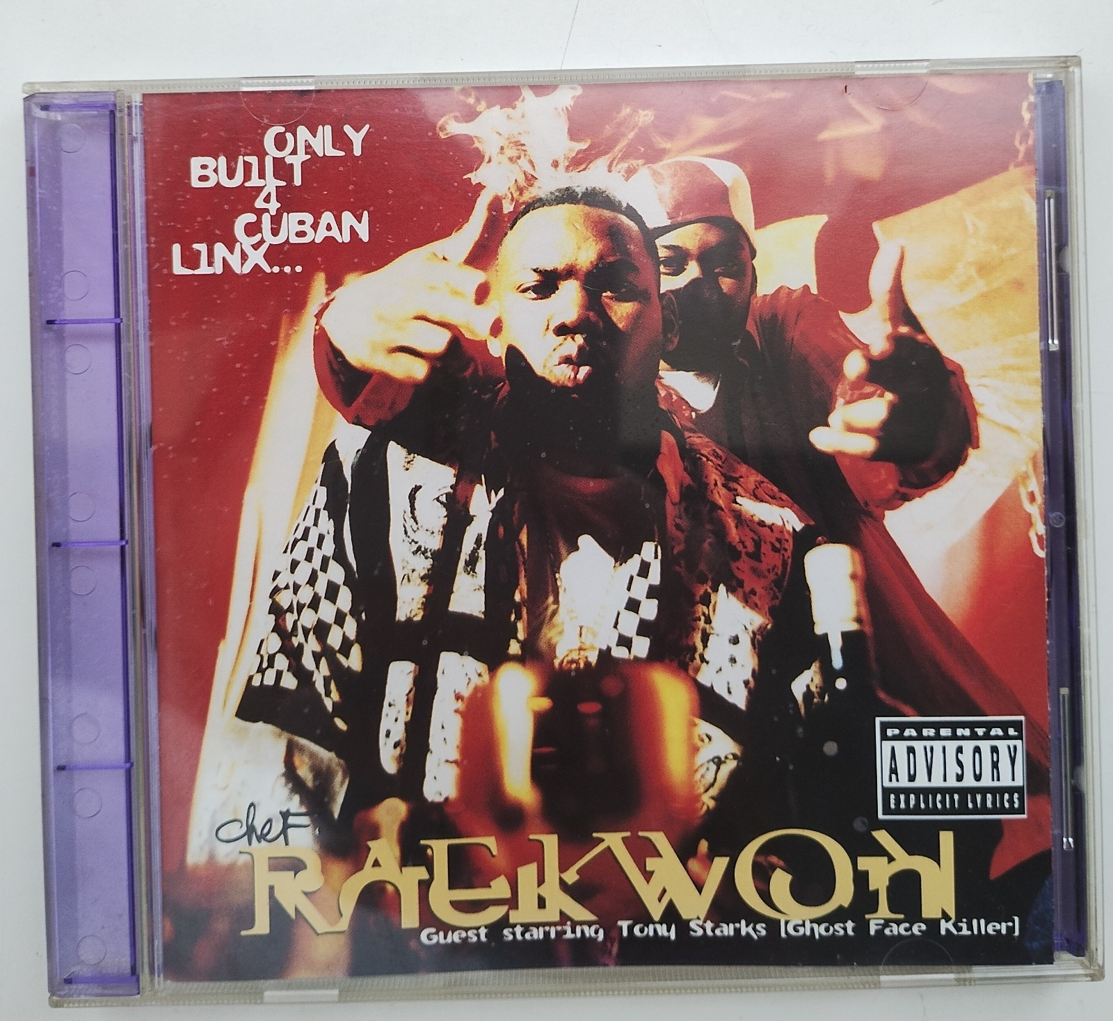 (CD) Chef Raekwon – Only Built 4 Cuban Linx... , US OG Press, Purple Case, Rare.