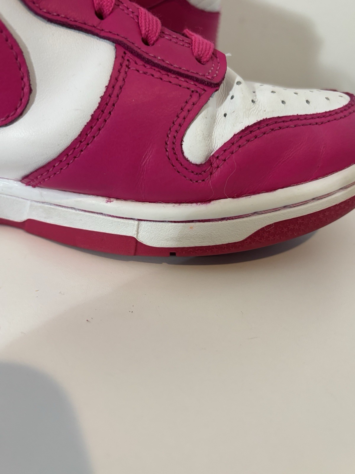 Nike Women Size 8 Dunk High Pink Prime High Tops Casual Sneakers thumbnail 11