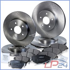 4x DISQUE + PLAQUETTES DE FREIN AVANT + ARRIÈRE POUR JAGUAR X-TYPE 2001-2009