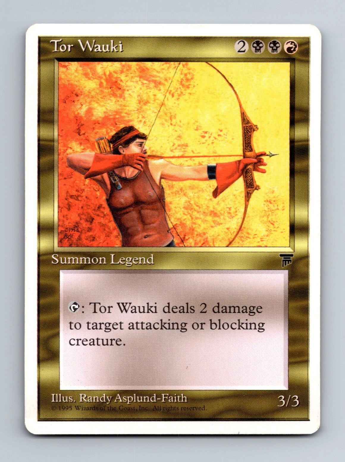 Tor Wauki Uncommon Chronicles Magic: The Gathering Moderately Played