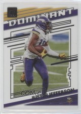 2021 Panini Clearly Donruss Clearly Dominant Justin Jefferson #CD-JUJ sq1