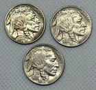 1936 P-D-S 5C Buffalo Nickel Set - #2