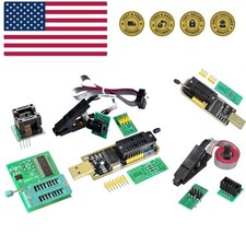 EEPROM BIOS USB Programmer CH341A SOIC8 Clip 1.8V Adapter SOIC8 Adapter...