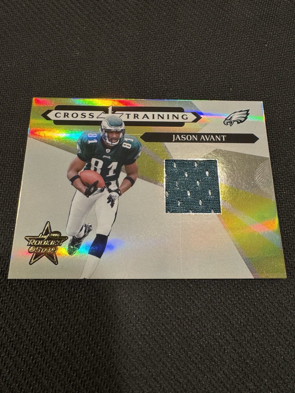 Jason Avant Leaf Rookies & Stars Cross Training #CT15 Base