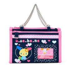 Sanrio Characters Usahana Denim Pouch "Munekyun Heisei Girl's Item"