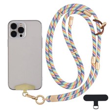 Adjustable Shoulder Crossbody Cell Phone Lanyard Detachable Length Wrist Strap