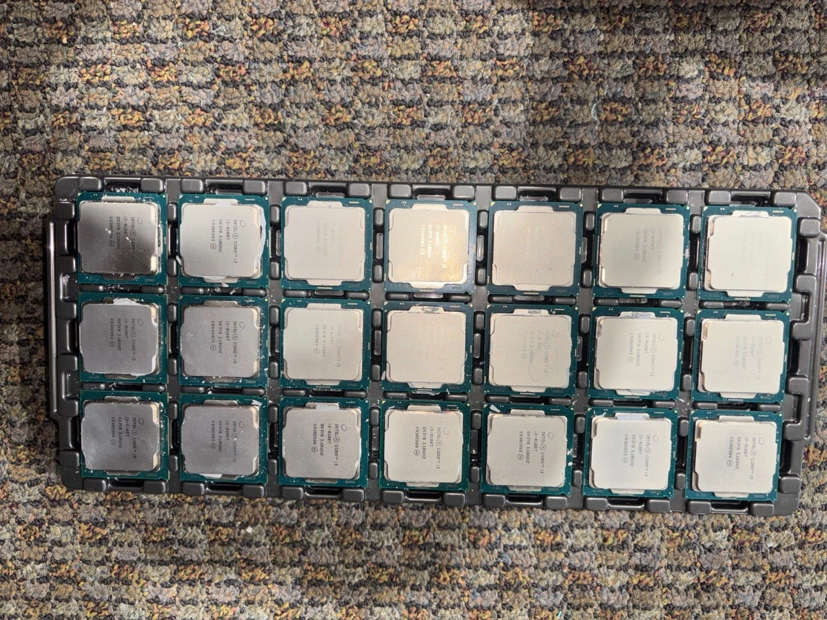 Intel Core i3 8th Gen. LGA 1151/H4 Socket Type Computer Processors