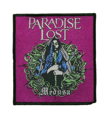 Paradise Lost Medusa Battle Jacket Sew On Woven Patch - OFFICIAL 18-2