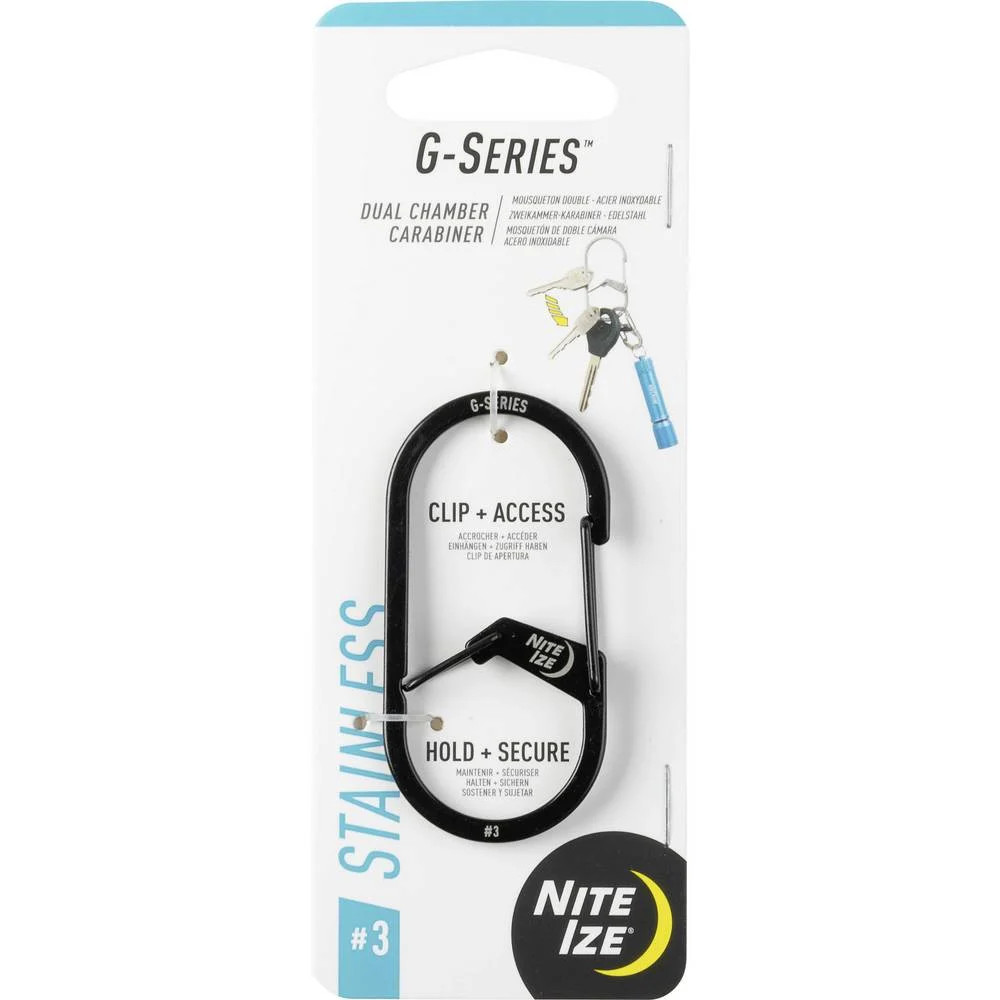 КОНЕЧНЫЙ Изе Шлюссель-карабин NI-GS3-01-R6 Schwarz 1 St 2690₽