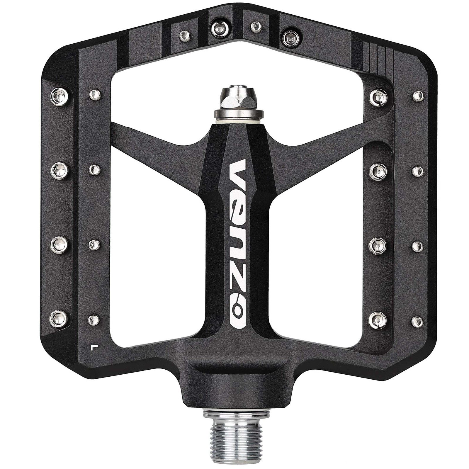 VENZO Flat Mountain BMX MTB Bike Sealed Oversized Bearing Pe