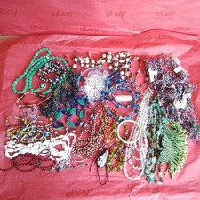 1187g Glass Beads Lot, Crafts Jewelry Making, Mixed Styles/Shapes, Multicolor