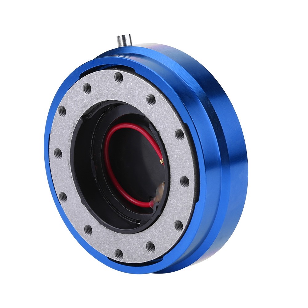 ⁺Universal Steering Wheel Quick Release Hub Adapter Boss Kit For Racing Car Blue