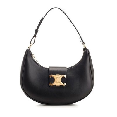 Celine Triope Ava Medium Schultertasche schwarz 114493 DGQ 38NO 63708552