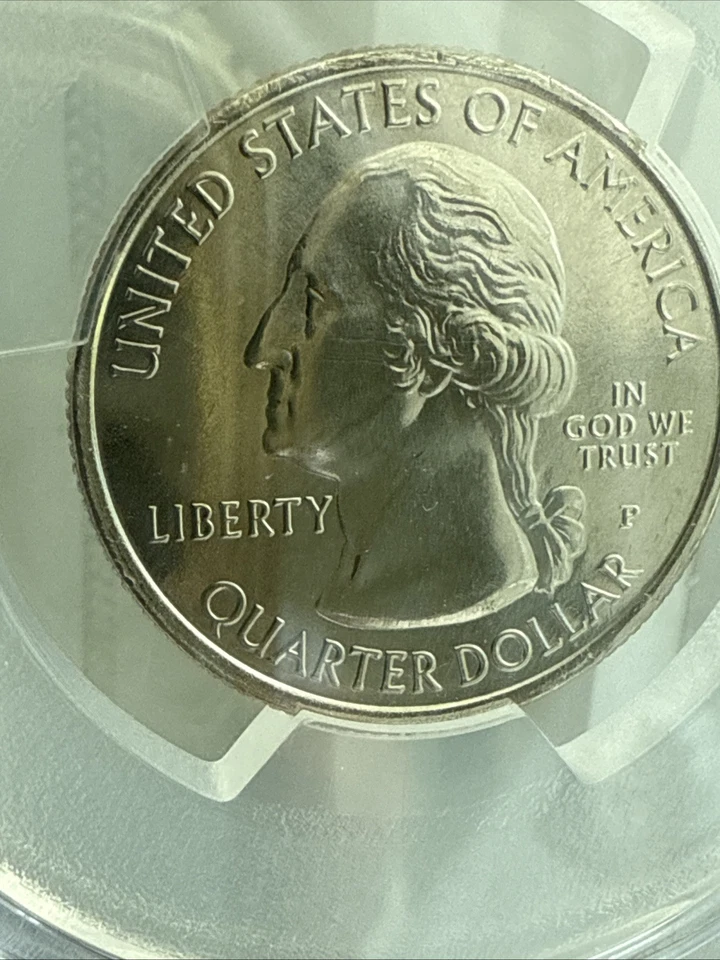 2011 P  PCGS MS66+ Vicksburg Quarter Coin Gold Shield - Image 4 of 4