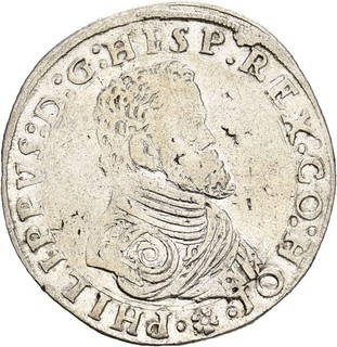 Künker: Holland Phillip II. 1/2 Taler o. J. Philippstaler Silber