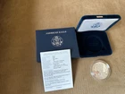 2008-W Proof American Silver Eagle Dollar $1 Box & COA US Mint Bullion OGP