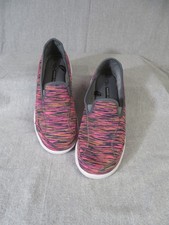 Cool Wave Womens 8.5 Slip On Memory Foam Multi Color