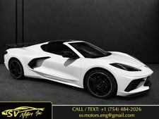 Hollywood Florida 2024 White Corvette