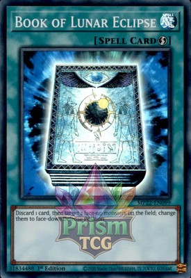 Buch der Mondfinsternis Super Rare #MP22-DE099 Yugioh NM Super Rare