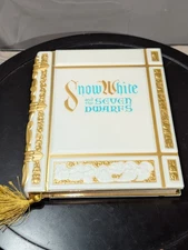 Disney Parks Snow White Seven Dwarfs Storybook Style Journal New Compact