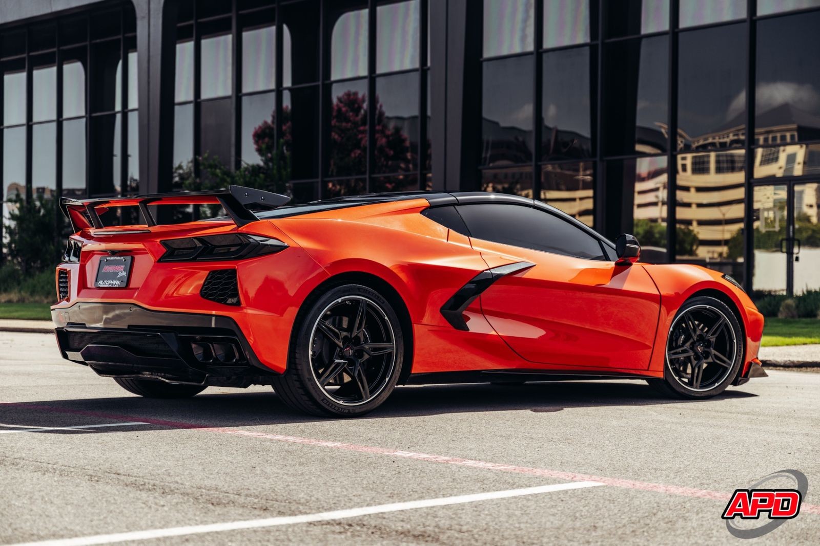 2020 Orange Chevrolet Corvette Stingray  | C8 Corvette Photo 3