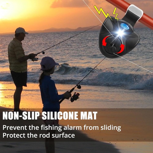 Sensitive Siren Carp Fishing Alarm - LED & Sound Alert - 第 7/9 張圖片
